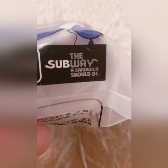 1997 Play-Doh and Mold Tools Cutter Roller Subway Kids Meal Vintage NIP - Picture 8 of 10